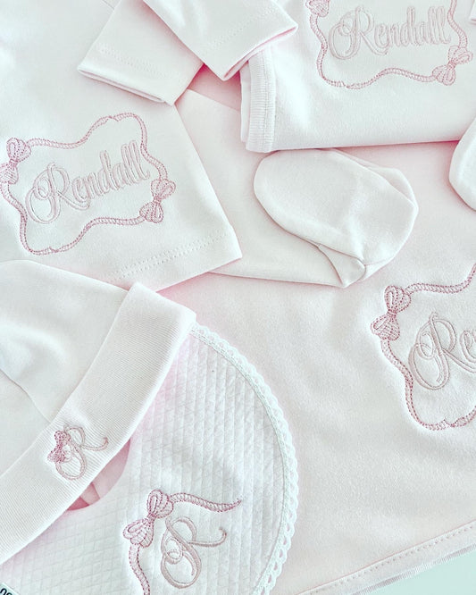 Pink Bow Design Bundle