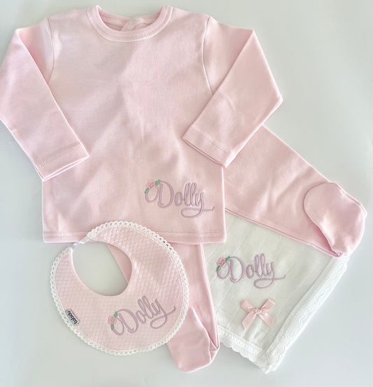 Rose Design Pink & Lilac Bundle