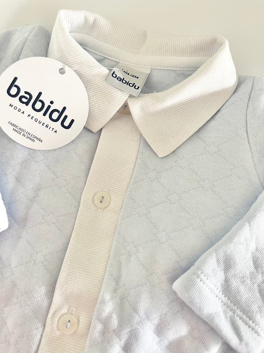 Babidu Blue Pico Babygrow