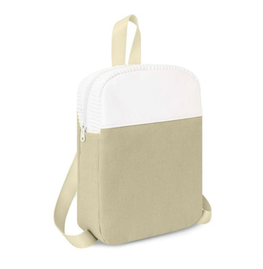 Rucksack - Beige & White