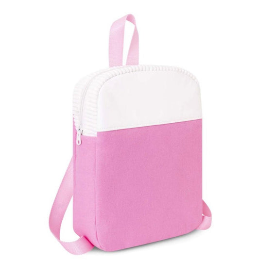 Rucksack - Pink & White